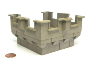 Playmobil Castle System X Grey "Stone" Square Tower Top 3268 5783 - Picture 1 of 2