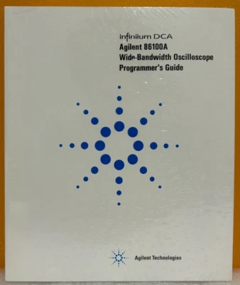 Agilent / HP 86100-90017 2000 86100A Wide-Bandwidth Oscilloscope Guide Manual. - Image 1 of 2
