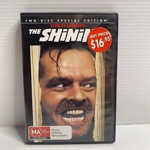 The Shining (2 Disc Special Edition, DVD, 1980) Region 4 PAL - FREE TRACKED POST