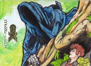 Middle Earth CZX: Samuel Martinez 'Ringwraith & Hidding Hobbits' Sketchkarte - Bild 1 von 1