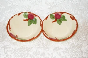 2er Set ~ FRANIKANISCHER APFEL Obst/Dessert/Sauce 5 1/8" Schüssel - Bild 1 von 6
