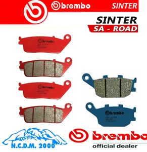 Brembo Front Brake Pads Sinter + Rear Carbon Honda CBF 1000 2008 - Picture 1 of 9