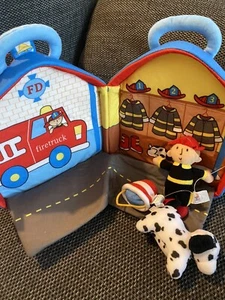 Gund ‘my Heroes’ Playset Fire Fighter Soft Plush Toy - Picture 1 of 7