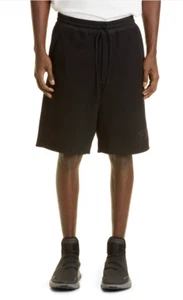 Short utilitaire Y-3 classique en coton French Terry en noir chez Nordstrom, taille M neuf - Photo 1 sur 5