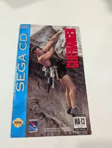 Cliffhanger SEGA CD Instruction Manual Only Authentic original - Picture 1 of 3