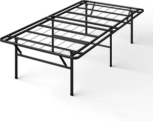 Smartbase Heavy Duty Mattress Foundation, 16 Inch Metal Platform Bed Frame, No B - Picture 1 of 8