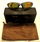 Oakley Xx Twenty Circa 2000 Crystal Black W Fire Polarized Lens W Box Sunglasses