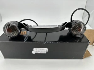 Black Rear LED Turn Signal Brake Light Bar Clear Lens Fir For Harley Touring - Picture 1 of 6