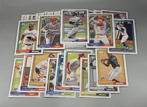2021 Topps Update Series 1992 Topps Redux Insert COMPLETE SET (50 Karten) mit RC's - Bild 1 von 13