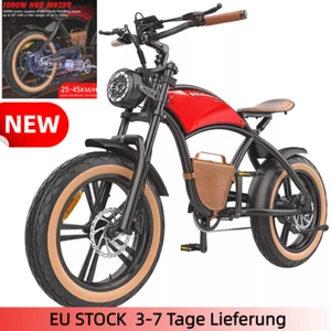 HidoesB10 1OOOW Retro E-Bike im Cowboy-Stil für Erwachsene 20Zoll Elektrofahrrad - Bild 1 von 13