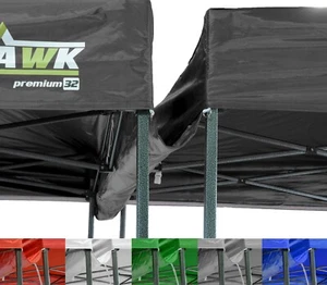 BULHAWK® 3m or 4.5m POP UP GAZEBO ROOF WATERPROOF RAIN WATER GUTTER CONNECTOR - Picture 1 of 23