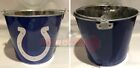 Indianapolis Colts NFL 5 Quart Galvanized Logo Beer Buckets W/Handle
