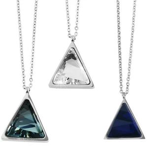 Edelstahl Halskette Ankerkette Gliederkette 1mm 43cm Silber mit Anhänger AKZENT - Bild 1 von 7