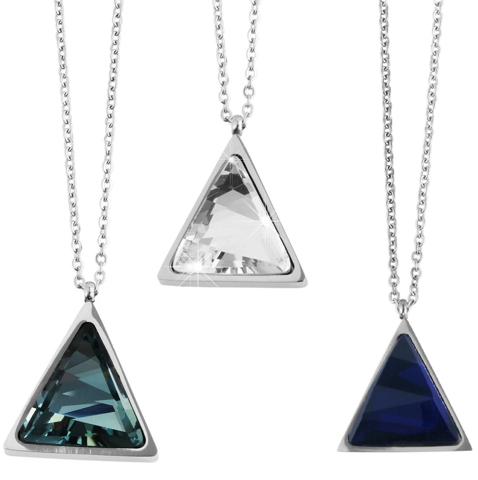 Edelstahl Halskette Ankerkette Gliederkette 1mm 43cm Silber mit Anhänger AKZENT - Bild 1 von 1