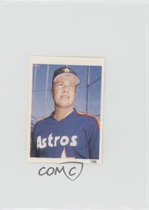 1989 Red Foley's Best Baseball Book Ever Stickers Mike Scott #106