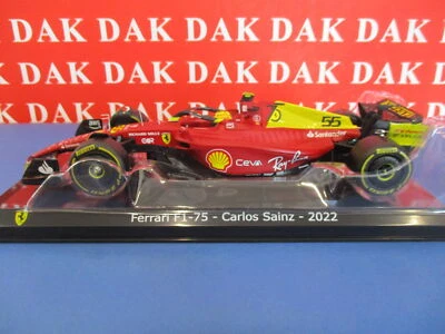 Die cast 1/24 Modellino Auto F1 Ferrari F1-75 Monza GP 75 Ann. 2022 C. Sainz - Immagine 1 di 4