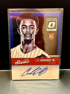 2016 Panini Optic Blue #'d/50 RC Carl Edwards Jr. #SSCE - Chicago Cubs - Picture 1 of 2
