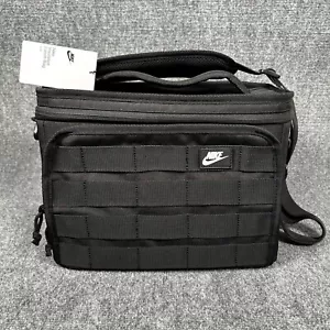 Nike Insulated Lunch Bag 13.75L Black PEVA Lining Large Tactical Futura Sport - Picture 1 of 10