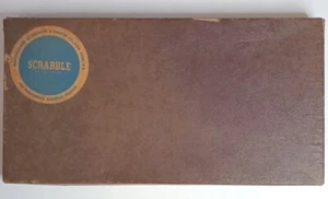 Antique Scrabble By Selchow Righter 1953 Good Condition Box Is Worn - Picture 1 of 6