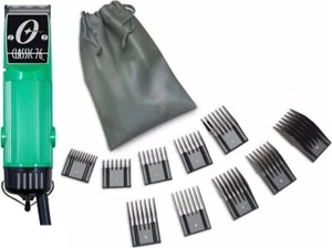 Oster Classic 76 Green Color Limited Edition Hair Clipper + 10 PC Comb Set - Picture 1 of 1