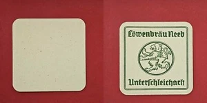 Löwenbräu Neeb Unterschleichach Brauerei Bierdeckel Coaster Beermat - Picture 1 of 1