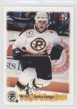 1998-99 SplitSecond Providence Bruins Andre Savage #19