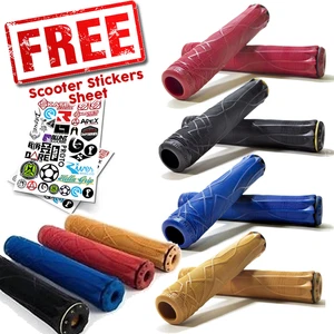 Ethic DTC 7"" Stunt Scooter Griffe - (Gummi, rot, klar, blau, schwarz)