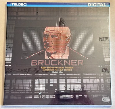 BRUCKNER Symphony No.5 & 9 ELIAHU INBAL 1988 ED1 TELEFUNKEN 2LP Box MINT SEALED - Image 1 of 3