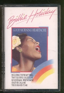 Billie Holiday Good Morning Heartache cassette UK Hallmark 1987 cassette. Black - Picture 1 of 2