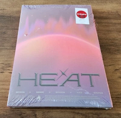 (G)I-DLE - HEAT (FLARE VER.) NEW SEALED - Image 1 of 2