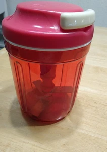 Tupperware Chef Multi-Chef rot Supersonic zum Zerkleinern & Aufschlagen - Bild 1 von 5
