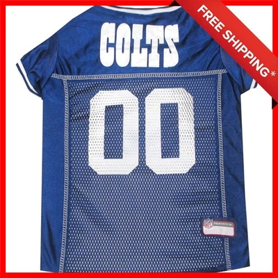X-Large NFL Indianapolis Colts Jersey for Dogs & Cats - Game-Day Essential! - Image 1 of 4