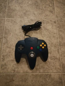 Mando OEM Nintendo 64 N64 azul apretado palo 10/10 muy limpio - Imagen 1 de 4