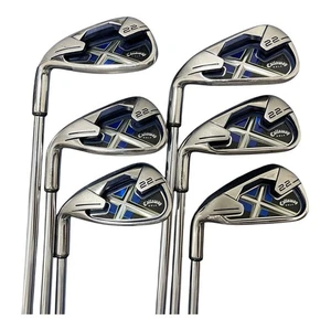 Callaway X-22 Iron Set 6pcs 5-PW N.S.PRO 950GH Flex S Left-Handed - Picture 1 of 20