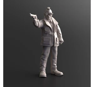 Survivor Trey - 28mm+ Resin Mini | Zombicide |Vaultz - Picture 1 of 1