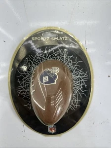 3D Football SPORTZ SPLATZ Window Decal NFL New York Giants - Picture 1 of 10