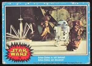 1977 STAR WARS Topps Trading Card - Imagen 1 de 2