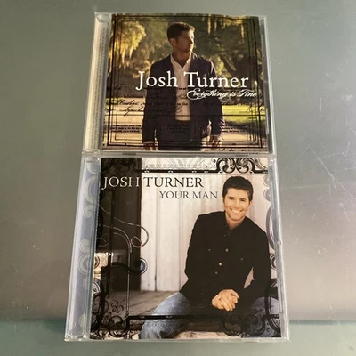 Josh Turner 2 💿 LOT: Everything Is Fine & Your Man | VG+ | Fast 🚚 Foto 1 de 3
