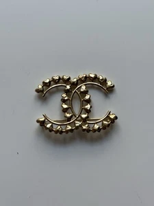 Chanel Ladies Women's brooch coco mark heart gold B23P - Bild 1 von 11