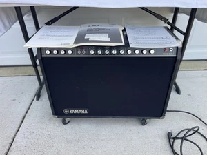 YAMAHA G100-212ii Guitar Combo Amplifier With Service Manual & Extras - Picture 1 of 24