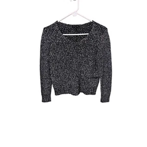 Maglione maglia Eileen Fisher donna XS bianco e nero - Foto 1 di 9