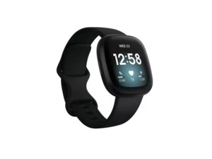 Fitbit FB511BKBK Versa 3 Smartwatch Black - Picture 1 of 6