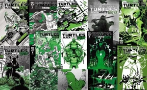 Teenage Mutant Ninja Turtles: Schwarz, Weiß und Grün #1,2,3,4 Cover Auswahl - Bild 1 von 11
