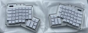 Ergodox Layout Mechanical Keyboard Keycaps DSA profile - White