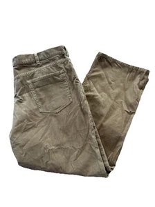 Brooks Brothers Men’s Straight Leg Tan Corduroy Pants Size 40x30 29” Inseam - Picture 1 of 7