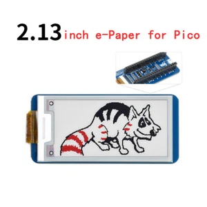 SOMBRERO de pantalla de papel electrónico de 2,13" y 3 colores para RPI Raspberry Pi Pico 2 W RP2040 - Imagen 1 de 6