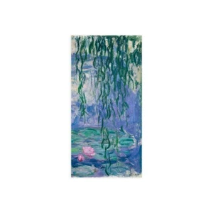 Stampa su Tela su Carta Poster o Quadro Claude Monet Waterlilies III - Picture 1 of 2