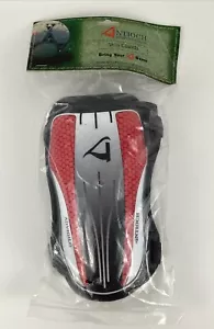 Soccer Shin Guards Adult Dual Strap 9" Red Scarlet New Antioch - Picture 1 of 7