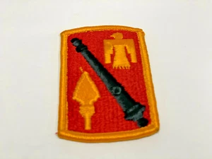 US ARMEE 45. FELDARTILLERIEBRIGADE SCHULTERFARBE BESTICKT AUFNÄHER 4150 - Bild 1 von 6