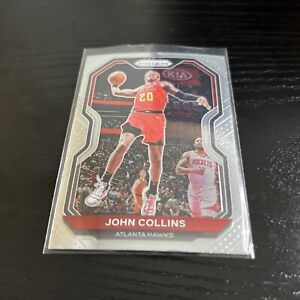 2020-21 Panini Prizm Basketball John Collins Silver Atlanta Hawks #28